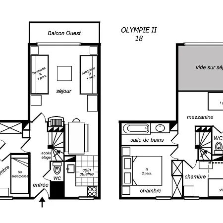 Olympie Ii Apartment Meribel